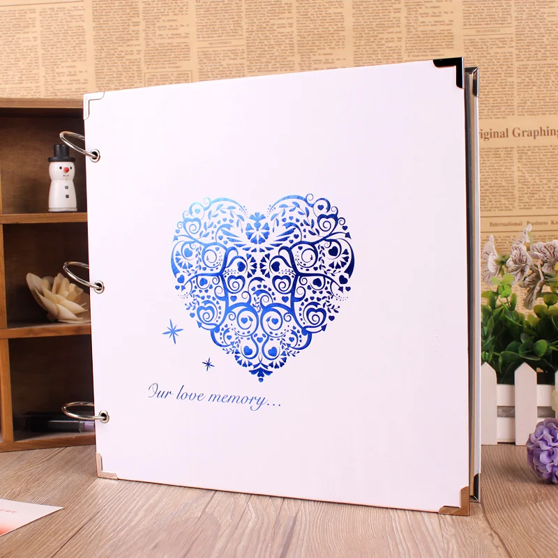 New 28*28 cm DIY 10 Style photo album 10 pages paper big photo albums