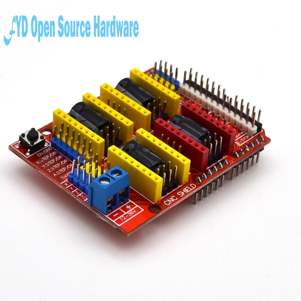 1 قطعة V3 حفارة 3D طابعة CNC درع لوح تمديد A4988 سائق