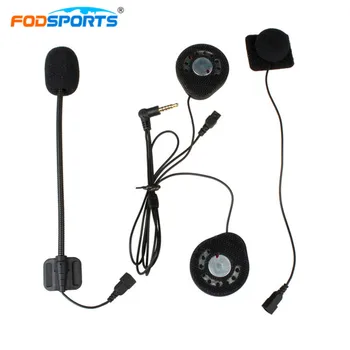 

Fodsports T9S Intercom Headphone Motorcycle bluetooth Helmet Headsets Earphone Helmet Intercom Earpieces Stereo Music
