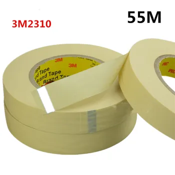 

3M2310 High-temperature Resistant Adhesive Masking Tape Crepe Paper Decorative Spray Shield Cover Tape Traceless 55M