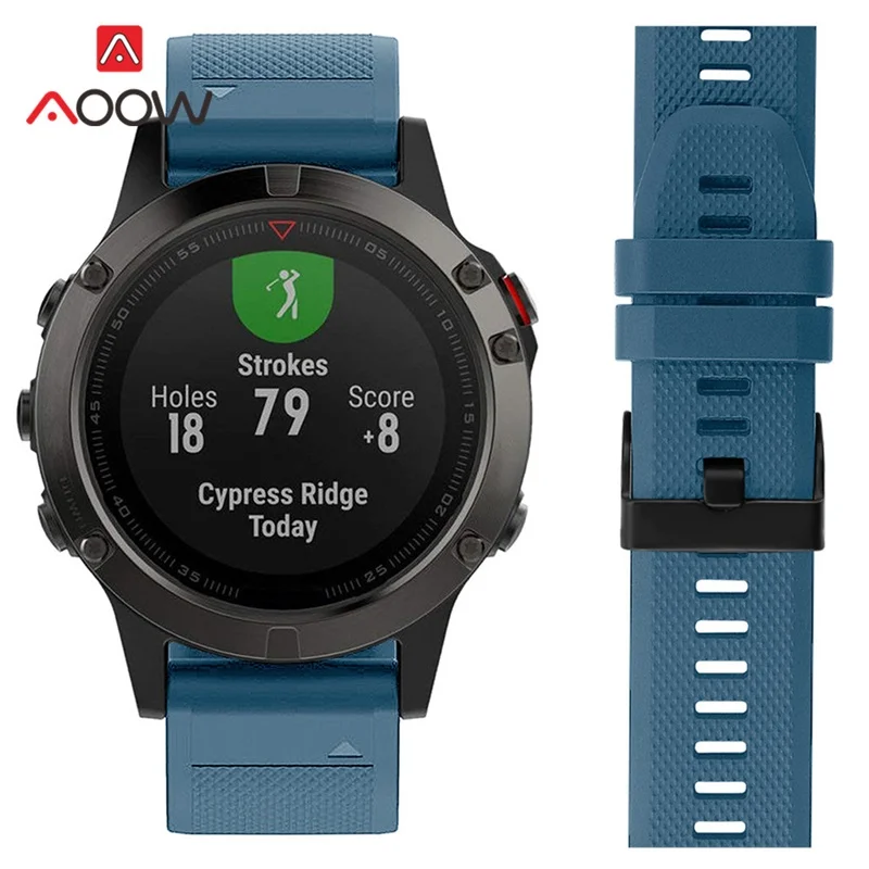 Ремешок для часов Garmin Fenix 5 Fenix 5 Plus Forerunner 935 Approach S60 Quick Release наручный Браслет Смарт часы ремешок