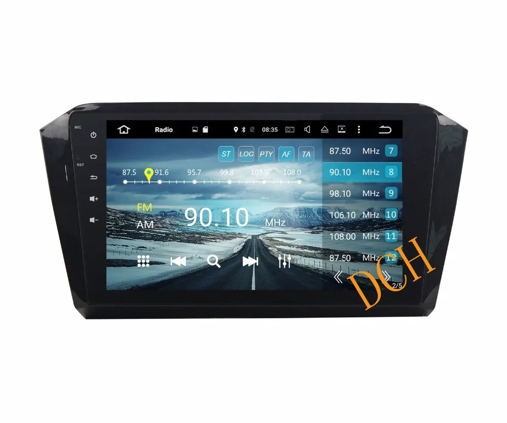 Cheap 10.1" Octa Core Android 9.0 Car DVD Player for Volkswagen Magotan 2016 2017 GPS Radio 4G RAM 64G ROM stereo navigation stereo 4