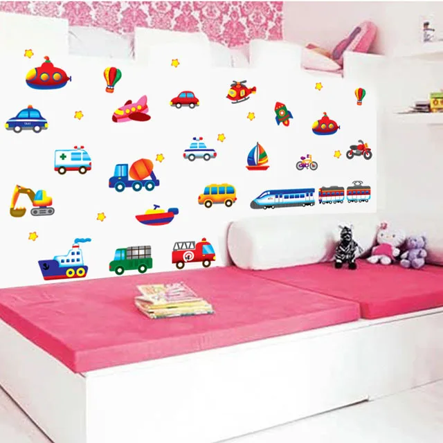 [Fundecor] diy домашний декор наклейки для автомобилей для детской комнаты детская спальня декоративные настенные настенная роспись, ПВХ muursticker