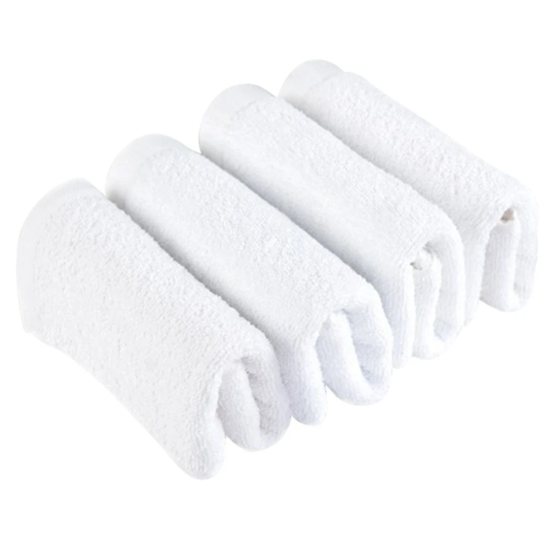 SZS Hot 1Pc Soft Cotton 30*65cm Hotel Bath Towel Washcloths Hand Towels Whitein Bath Towels