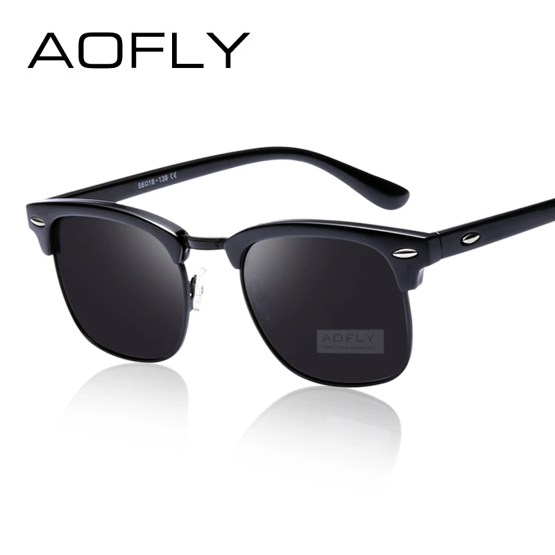 AOFLY, классические поляризационные солнцезащитные очки, поляризационные, для мужчин и женщин, брендовые, дизайнерские, зеркальные, солнцезащитные очки, модные, Gafas Oculos De Sol