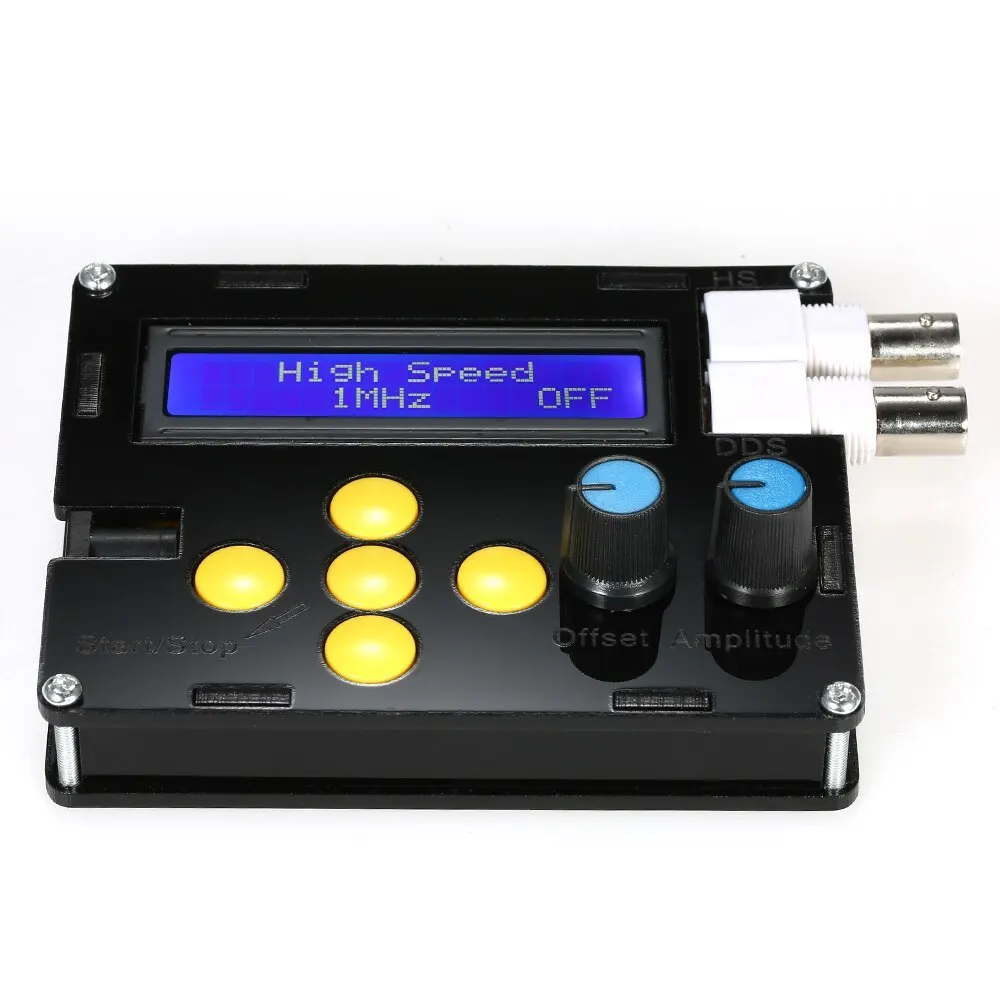 

DDS Signal Generator function Frequency generator Sine/Triangle/Square/Sawtooth/ECG/Noise 1Hz~65534Hz Frequency Amplitude