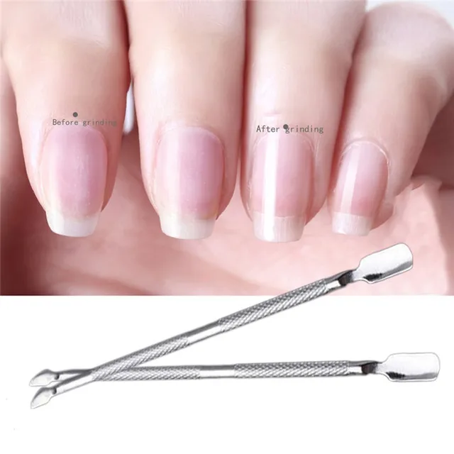 3pcs Lot Professional Grade Stainless Steel Nail Cuticle Pusher 3pcs Lot Professional Grade Stainless Steel Nail Cuticle Pusher Spoon Cleaner Durable Manicure And