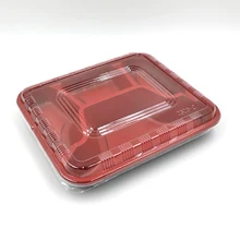 200 шт/партия высококачественный пластиковый контейнер для еды isoable герметичные контейнеры для приготовления пищи практичный Ланч-бокс с крышкой