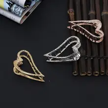 Модные шпильки для женщин и девочек, заколка для волос в форме сердца, аксессуары для волос для свадебной вечеринки, инструменты для укладки волос