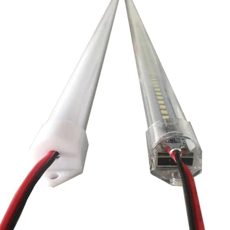 10 м 220 В светодиодная жесткая полоса 2835 SMD светильник вая жесткое внутреннее