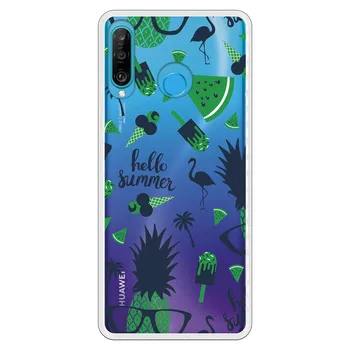

Stand case costume drawing Hello Summer Blue WP007 for Huawei P30 Lite