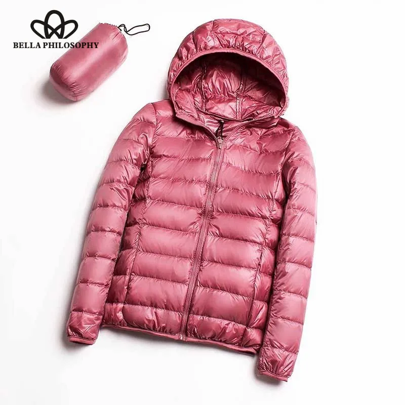 Wonder 2018 new Down jacket women 95% duck down coat Ultra Light warm Female Solid Portable stand collar jacket winter outwears