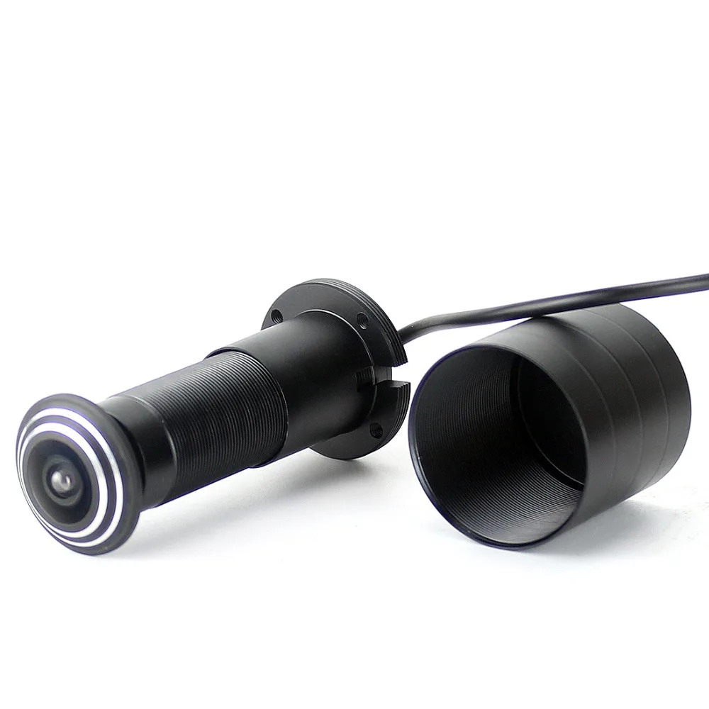 800TVL Color Door Eye Hole Peephole Video Camera wide angle Door Viewer add DV 12V1A Power Adapter - 32961740344