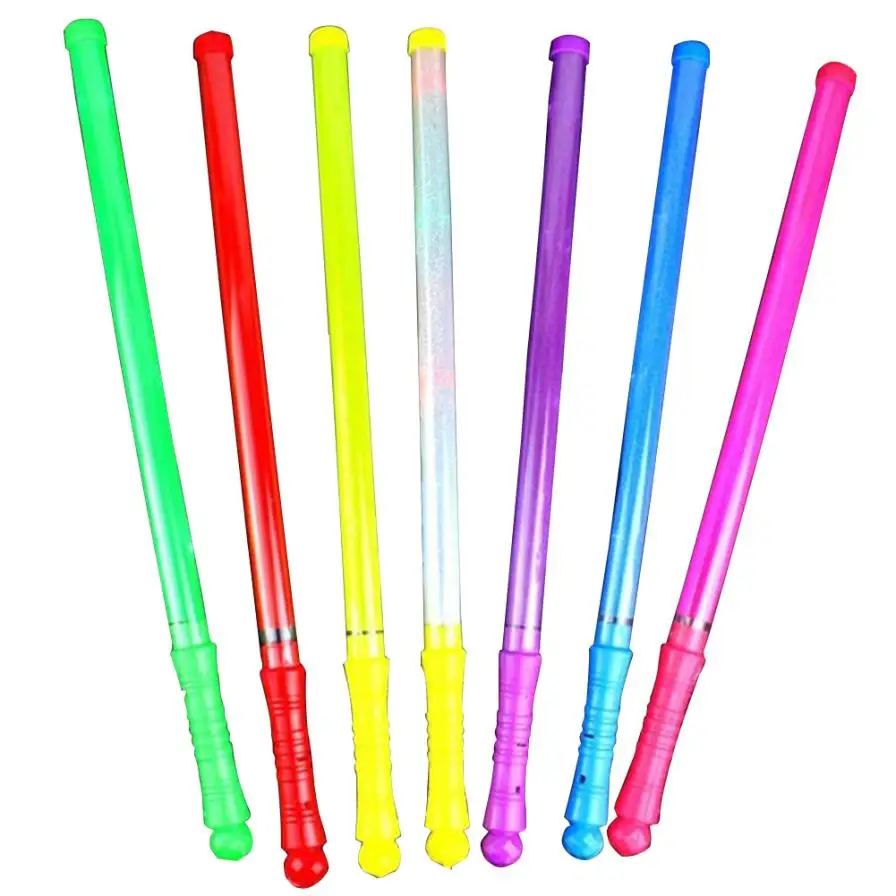 Colorful and fluorescent,7Pcs LED light Stick Fluorescent NeonConcert