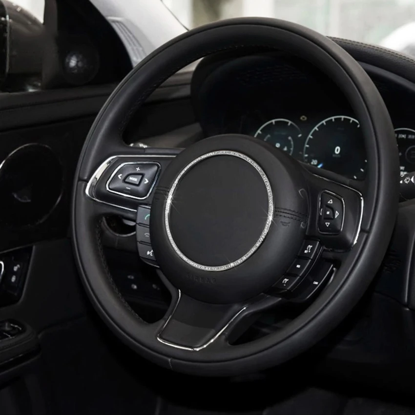 

Steering Wheel Trim For Jaguar XJ 2012-2017 Accessories Car Styling