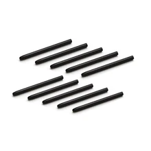 Caneta substituível padrão preto universal nibs caneta caneta stylus ponta para wacom caneta intuos caneta de bambu