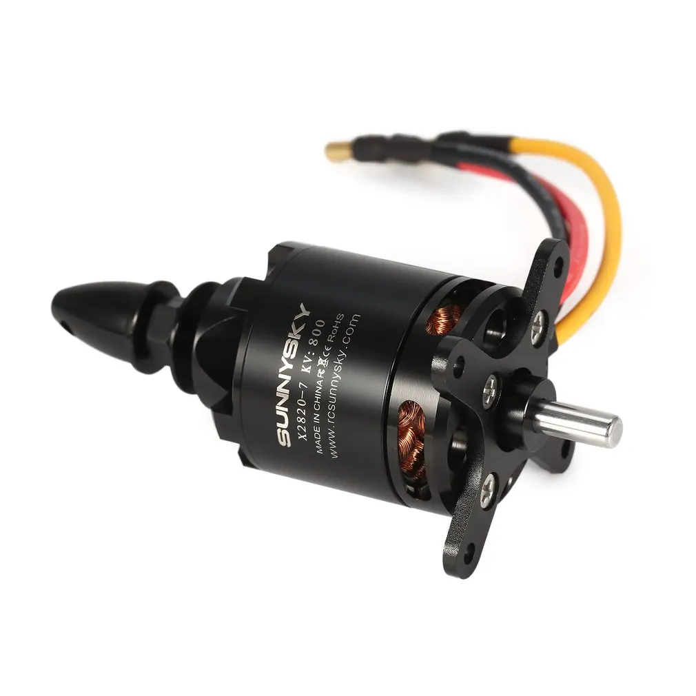 

SUNNYSKY X2820 14P 800KV RC Motor 3-5S Outrunner Brushless Motor for 1-1.5KG RC Airplane Warbirds Bigplanes
