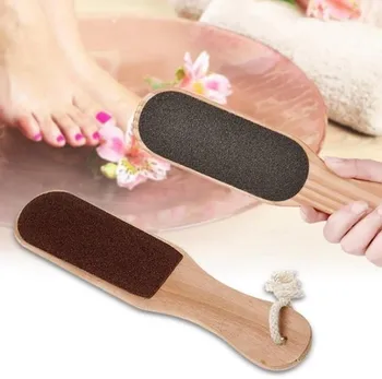 

2pcs/lot Foot Rasp Pedicure Foot Brushes Exfoliating Double Sided Repair Tools Health Products Wood Foot Washboards Nail Tools