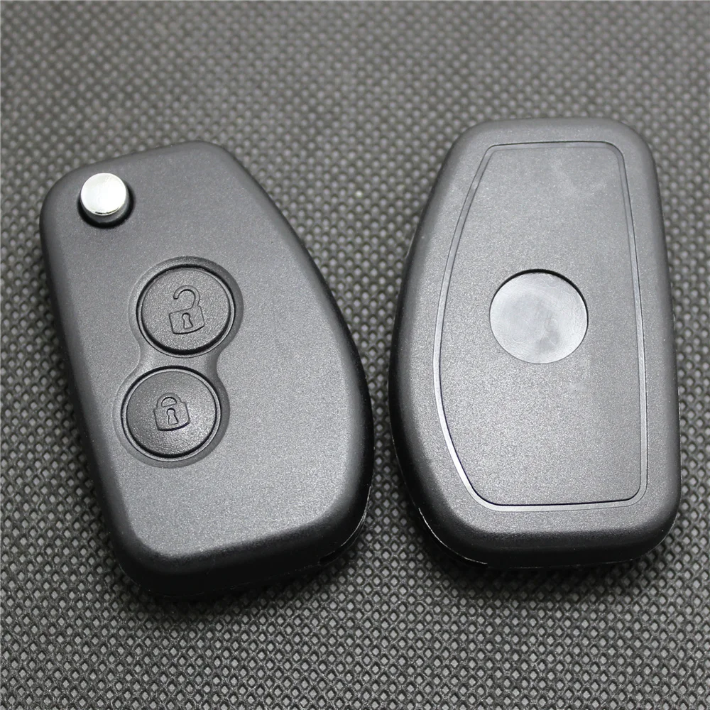 AURONOVA Новый чехол книжка для Renault Duster Dacia Modus Clio Espace Megan Logan Kangoo Sandero 2 кнопки