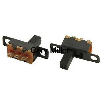 

On/Off 2 Position 1P2T SPDT Panel Mini Slide Switch PCB DIY Solder Lug