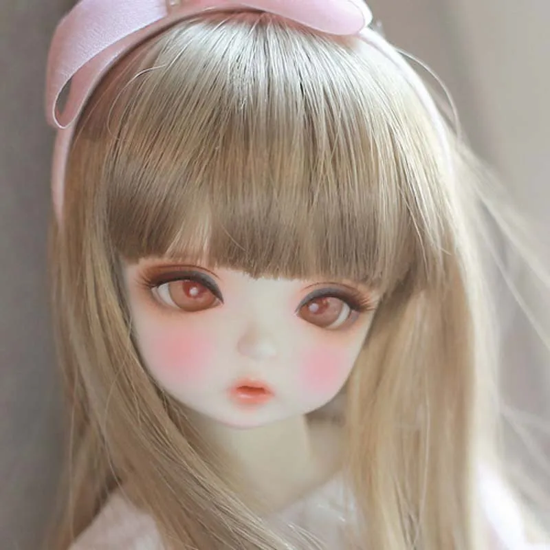 

Free Shipping 1/4 BJD Doll BJD/SD Beautiful Karens Resin Doll With Free Eyes For Baby Girl Gift Present