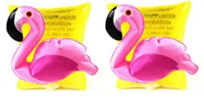 Дети надувные руки Мультфильм Плавать ming armlet Краб Детские купальники кольца надувной для плавания руки игрушки - Цвет: Цвет: желтый