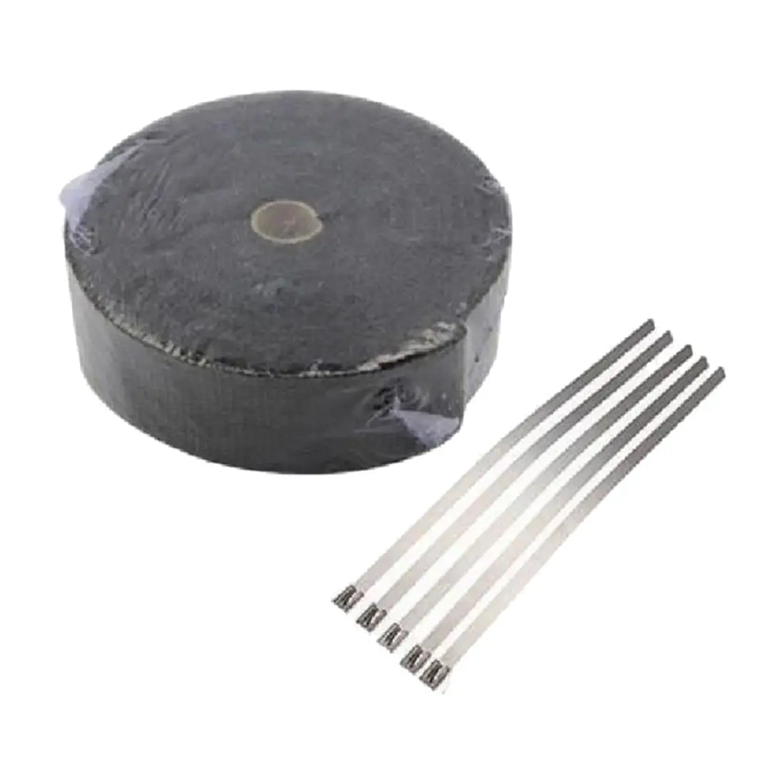 

Insulation Cloth of Exhaust pipe Black Meter Strip Fireproof insulation fabric 5m x 5cm