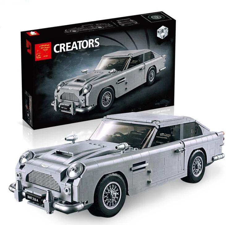 

Technic Series 10262 Aston Martin DB5 Set Building Blocks Bricks Children Car Model Gift Toys Compatible with