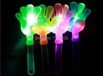 

Free shipping wholesale LED Concert clap / Hand clapper with flash party favor gifts 200pcs/lot