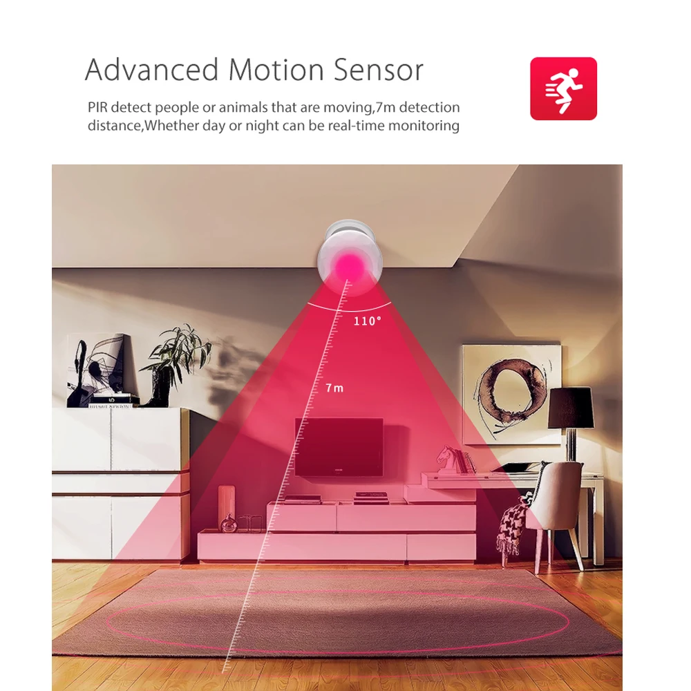 Датчик движения NEO Smart PIR с поддержкой Wi Fi Amazon Alexa Goole Assistant IFTTT не требуется дорогой