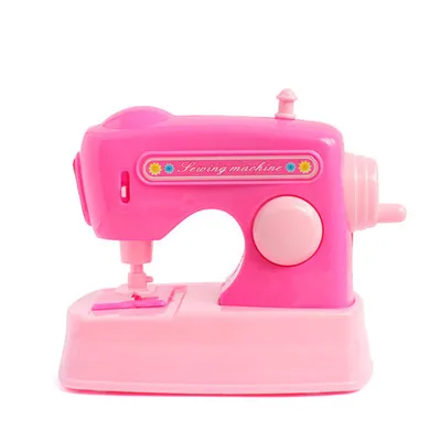 Sewing Machine Children Play Toys Suit Simulation Mini Small Appliances Series Fashion Girls Plastic Accessories 2021 children canvas shoes girls slip on bowtie mary jane kid footwear nina chaussure sandq princess lovely protective toe 2021 new