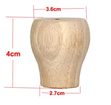 H:40MM   Rubber Solid wood cabinet table foot mat ball furniture legs 