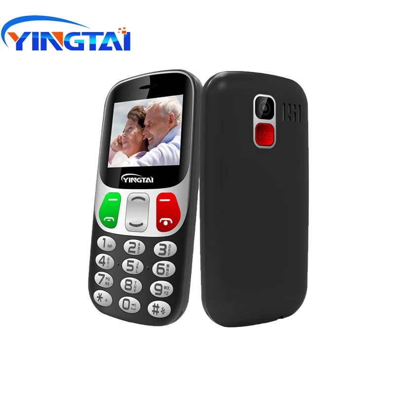 Сотовый телефон YINGTAI T47 новая модель 2G GSM мощный фонарь для пожилых людей большая