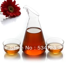 Ветром Стекло вина Пот набор, японский ради вина горшок, 2 шт. чашки вина+ вина горшок