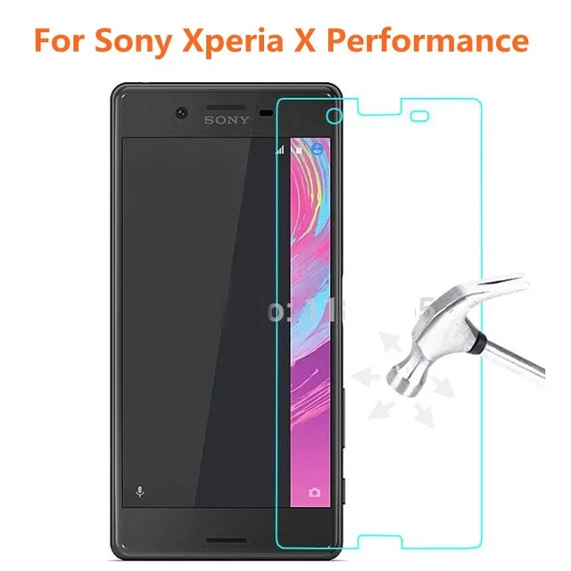 

2.5D Tempered Glass For Sony Xperia X Performance Protective Film Explosion-proof Screen Protector for X Performance