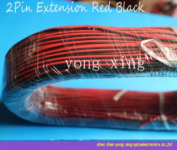 

10meter 2Pin Extension Red Black Wire Cable Cord for 3528 5050 5630 LED Strip Lamp