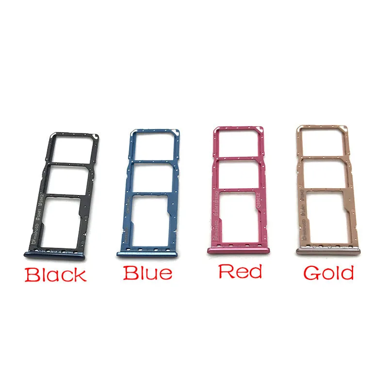 

10 Pcs/Lot For Samsung A7 2018 A750 A750F SIM Card Slot SD Card Tray Holder Adapter