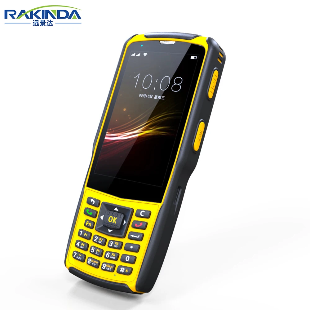 RAKINDA S5-Industrial IP67 الروبوت 7.0 المحمولة PDA مع 1D 2D الباركود ماسحة NFC ل اللوجستية مستودع