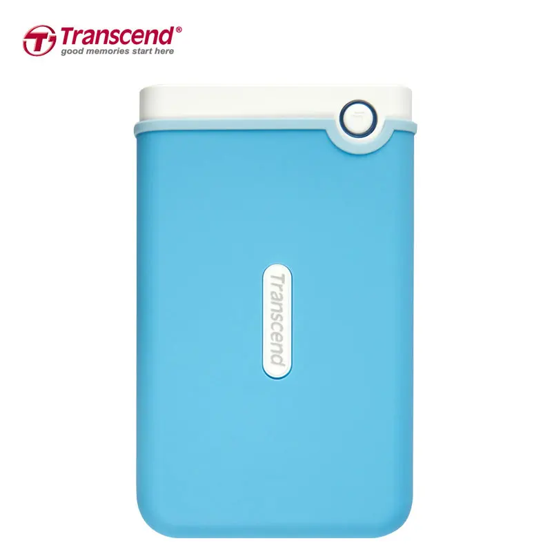 Внешний жесткий диск Transcend USB 3,0 s 1 ТБ высокоскоростной жесткий диск 2," HDD 1 ТБ ультра-тонкий портативный антисейсмический жесткий диск - Цвет: Blue