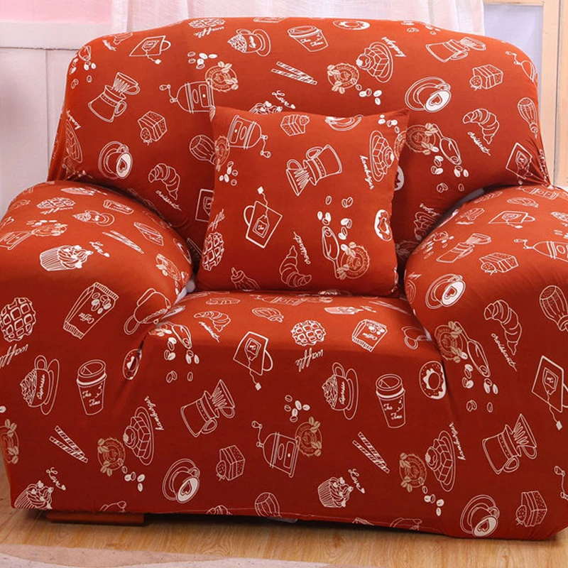 Sleep Sofa Orange Furniture Throw Covers For Sofa Warm Family Universal Couch Covers Designer