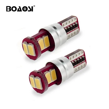 

2Pcs T10 W5W LED Canbus Bulb Error Free 6-LED 5630 SMD 194 168 Car Interior Dome Reading Parking Number Plate Light White