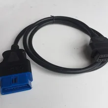 OBD II 16Pin штекер на 16Pin женский кабель OBD 2 удлинитель OBD2 16 pin разъем адаптера