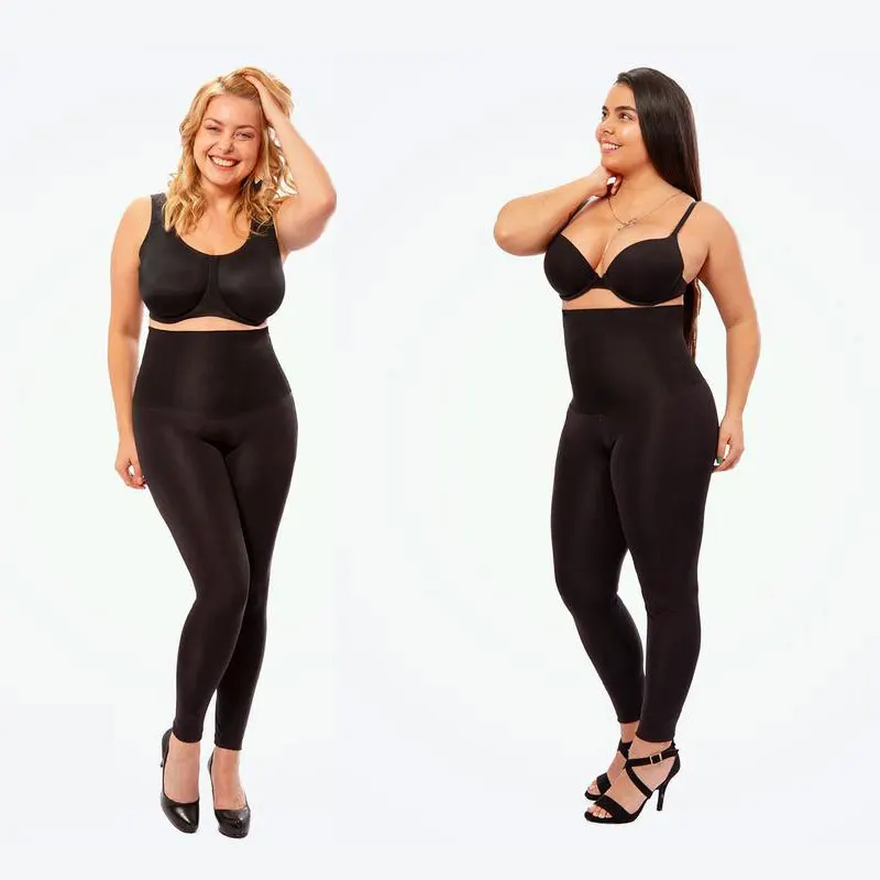

Anti Cellulite Plus Size 4XL High Waist Shaping Compression Leggings for Women Body Shaper Fitness Push Up Black Leggings Summer