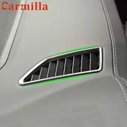 Carmilla 2 шт./компл. автомобиля спереди Air Vent украшения отделкой кондиционер выходе Стикеры для Ford Everest 2015 2016 2017 укладка