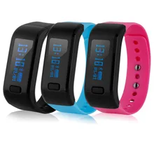 Excelvan Smart Watch Pedometer Bracelet IP67 Waterproof Bluetooth Health Wristband Sleep Monitor Smart Wristband Fitness Tracker
