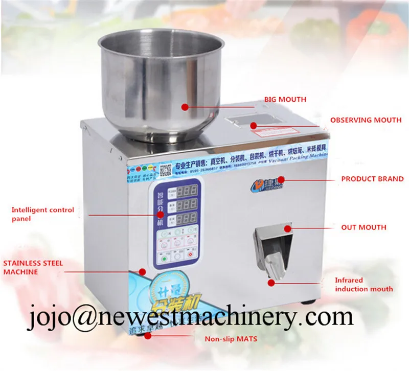 Cheap New type 1-20g tea weighing machine,grain,medicine,seed,salt packing machine,powder filler 2 Cheap New type 1-20g tea weighing machine,grain,medicine,seed,salt packing machine,powder filler 2