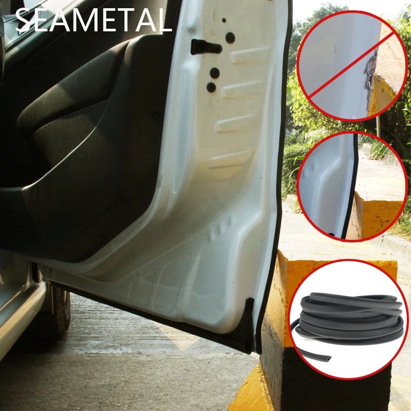 3m Car Door Side Protector Edge Rubber Seal Trim Guard Strip Vehicle