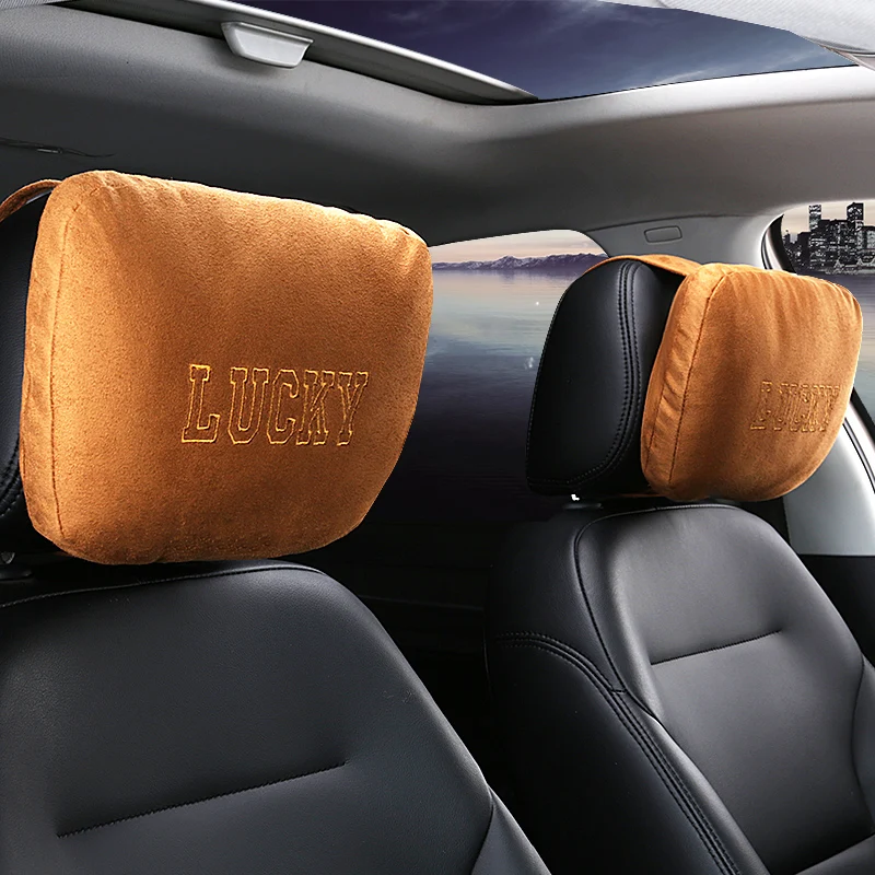 marvel cartoon maybach car headrest pillow for the neck pillows batman for chairs in the car seat pillow soft auto accessories