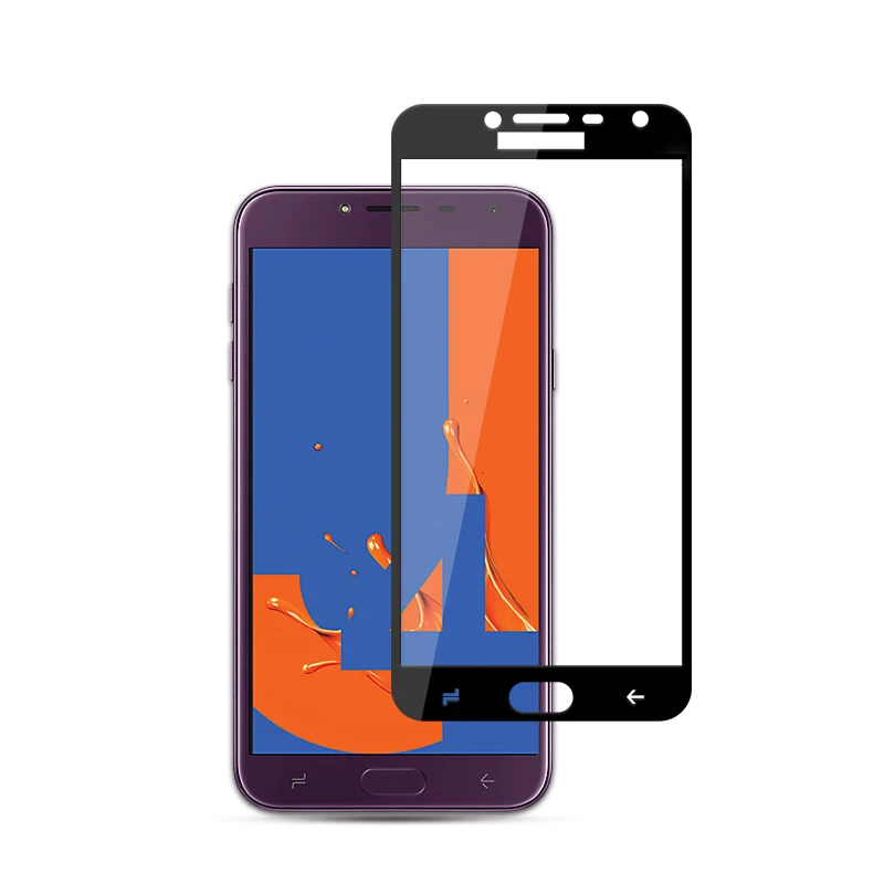 MOCOLO для samsung Galaxy J4 (2018) стекло шелковая печать полный охват закаленное Стекло