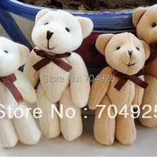 30 шт 13 см медведь плюшевая мягкая игрушка, сумка Подвеска цепочка, брелок